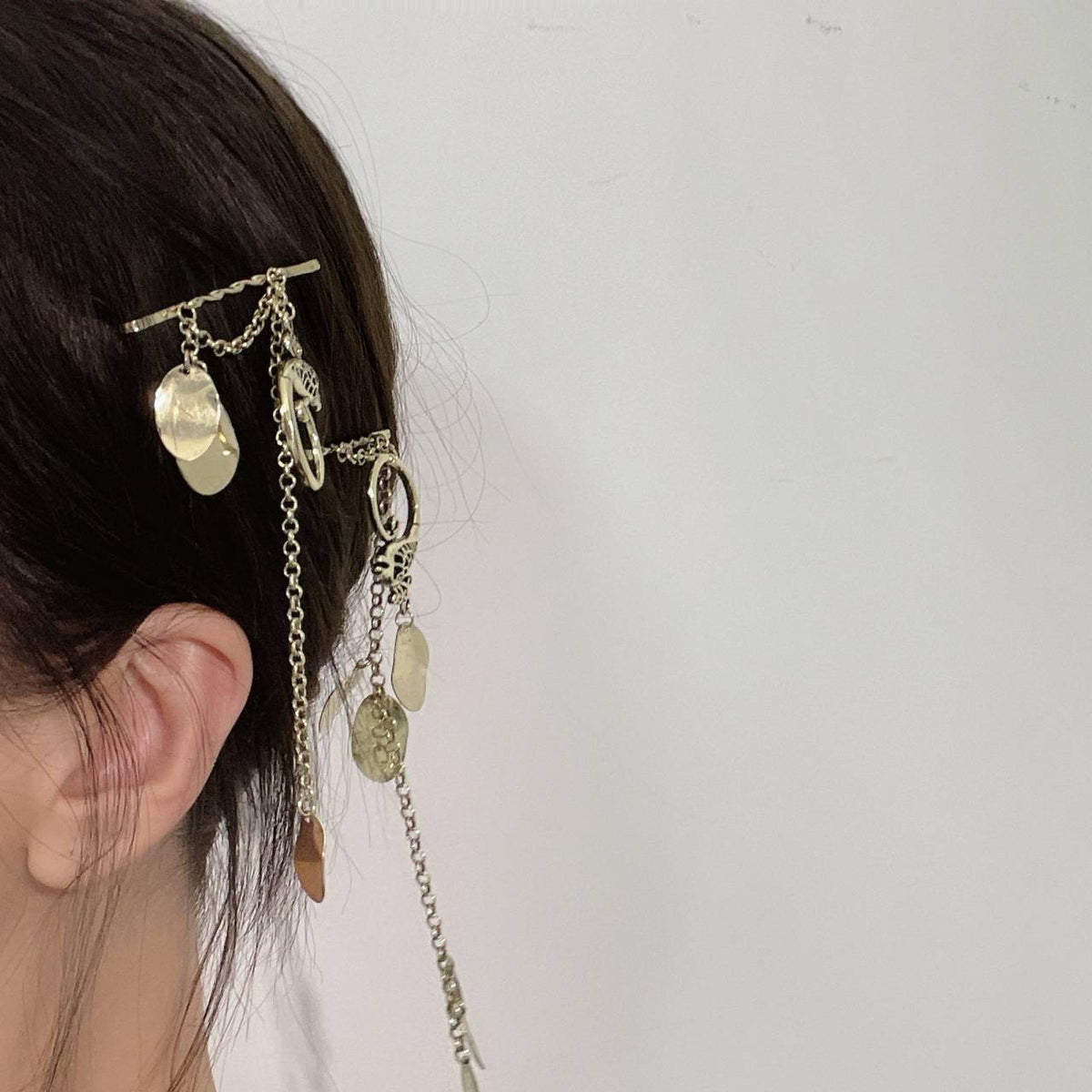 Korean Style Alloy Hair Pin Clip - Geometric Design