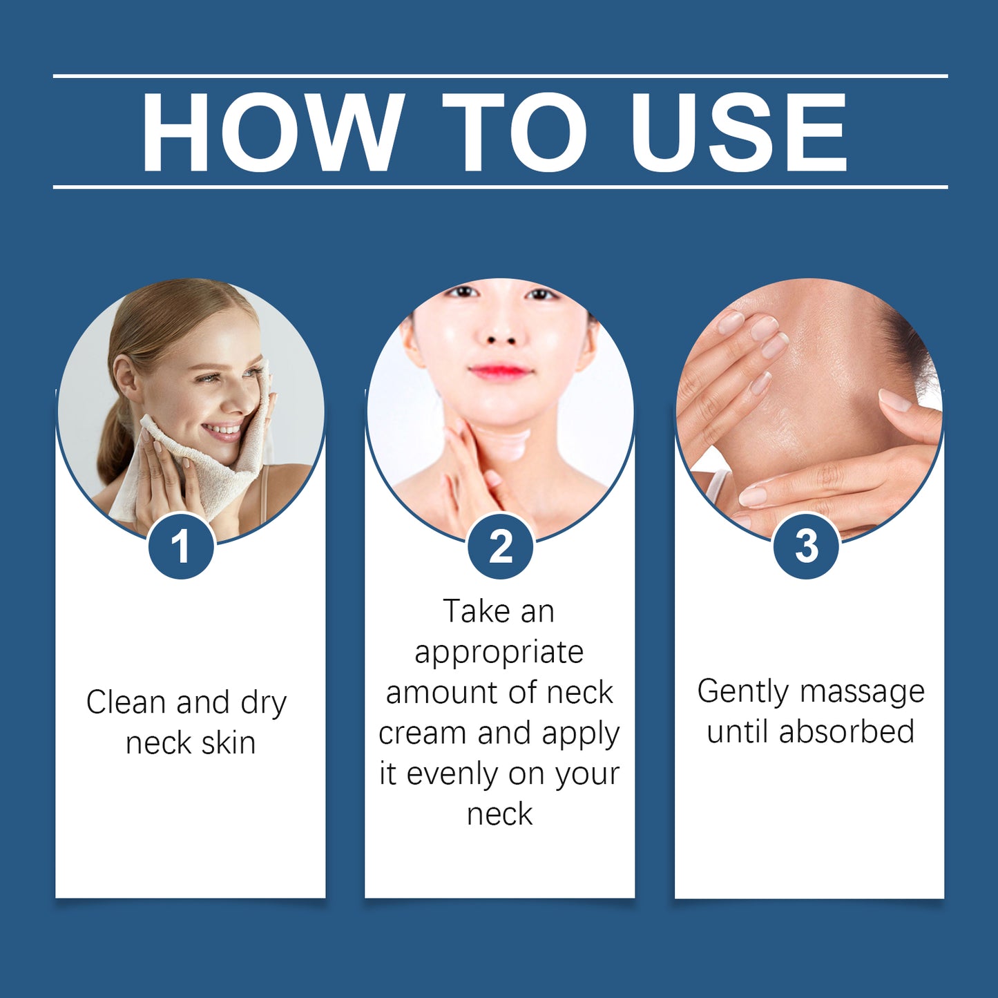 Firming Neck Cream with Retinol & Shea Butter - Anti-Wrinkle Moisturizer