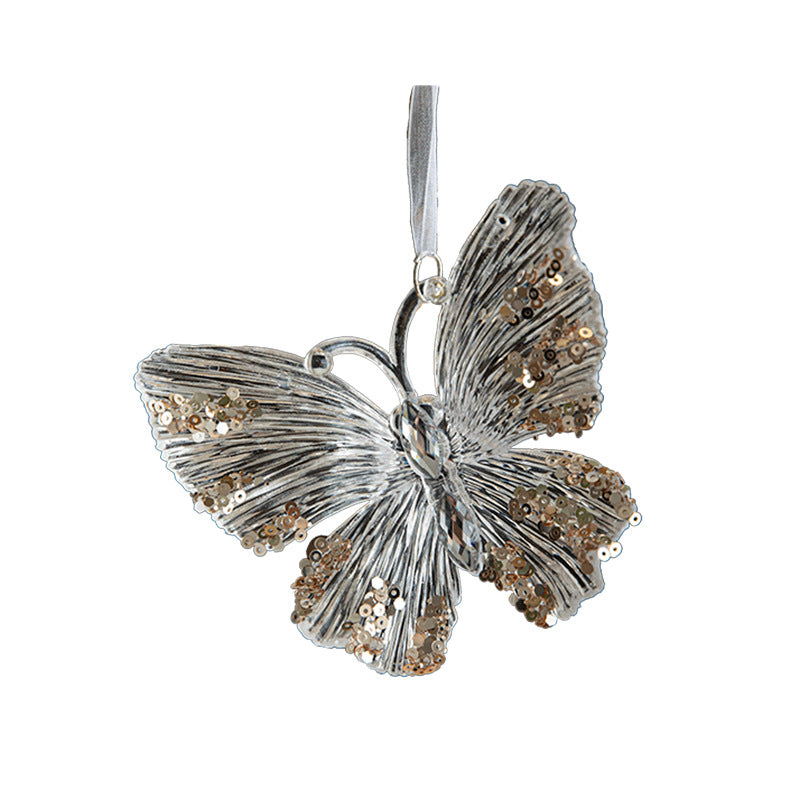 Christmas Sequin Acrylic Pendant Decorations for Holiday & Party Decor