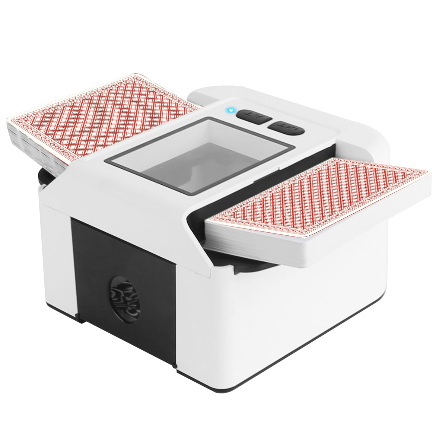 Rechargeable Automatic Card Shuffler - 2 Decks, Auto & Manual Modes