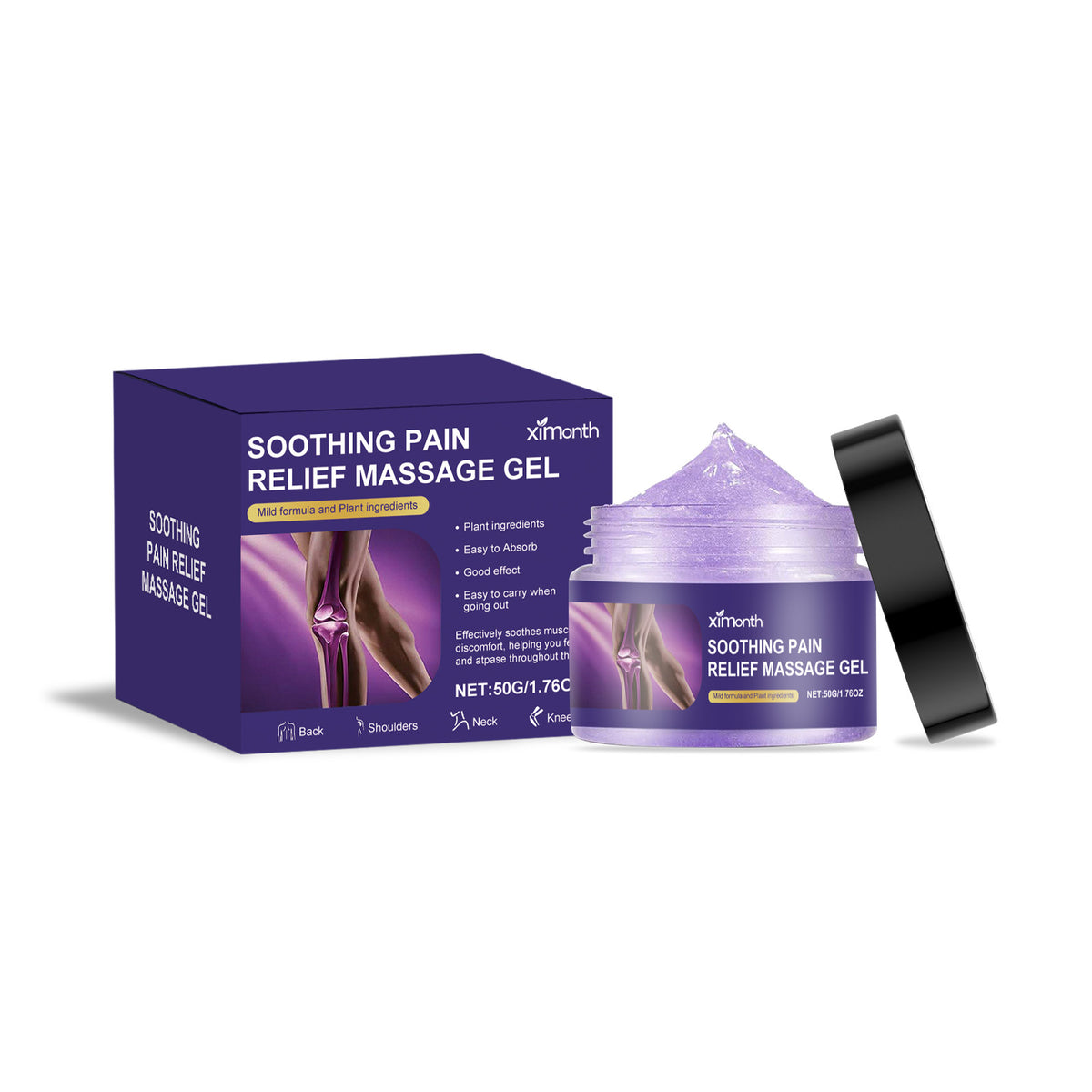 Body Joint Pain Relief Gel - 50g Universal Care for Discomfort