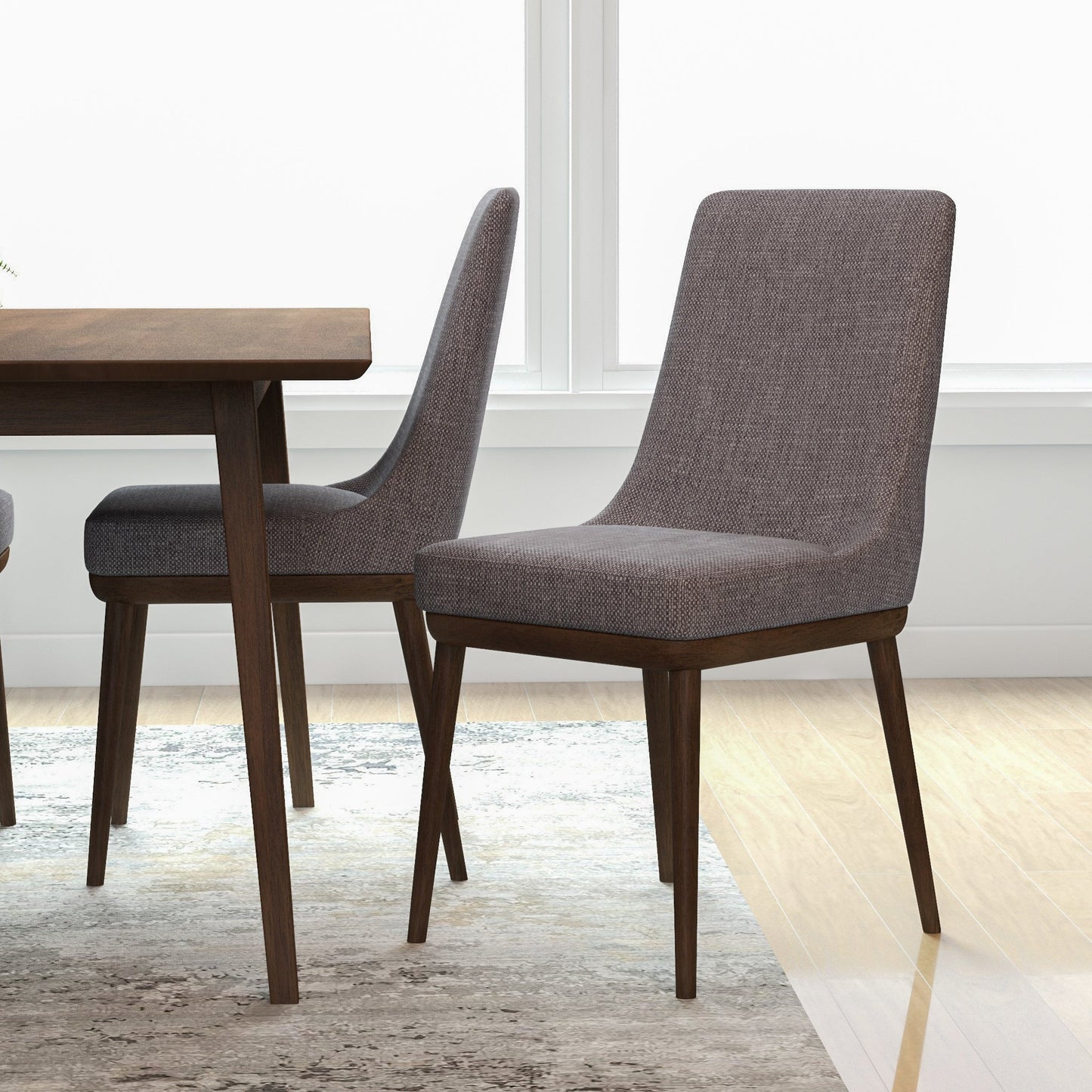 Mid-Century Modern Dining Chair Set Of 2