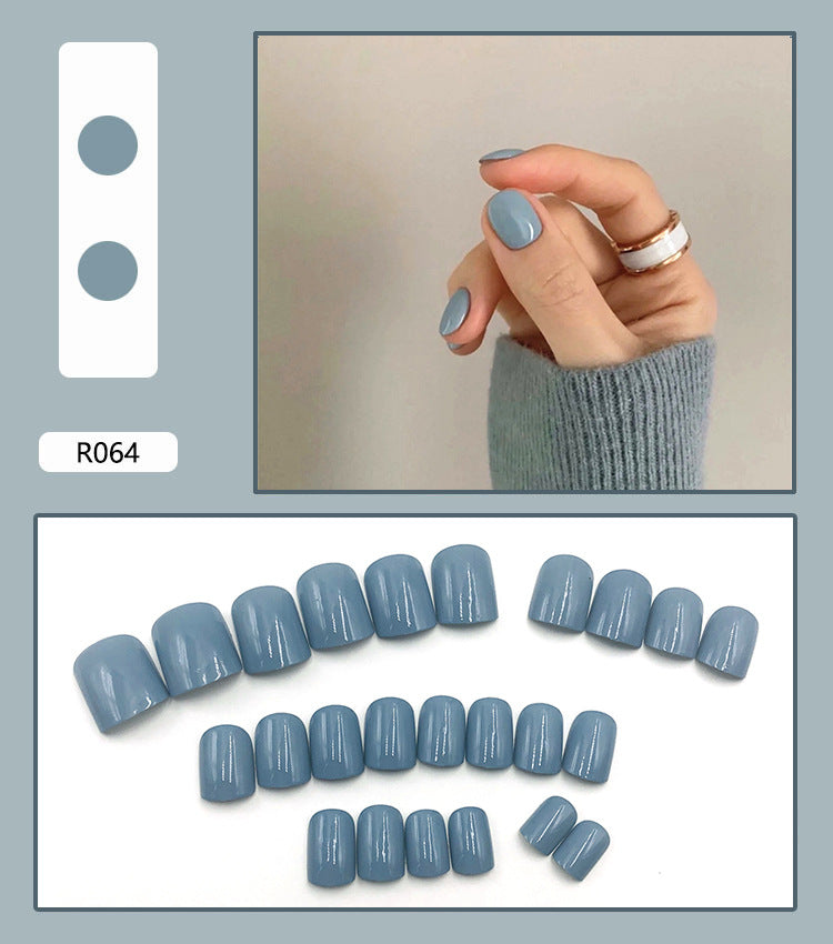 Removable Nail Stickers for Nail Art - 24 Pieces, Multiple Styles