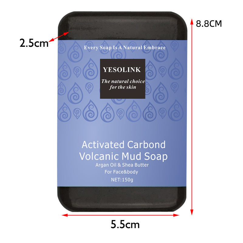 Charcoal Essential Oil Soap Bar 150g