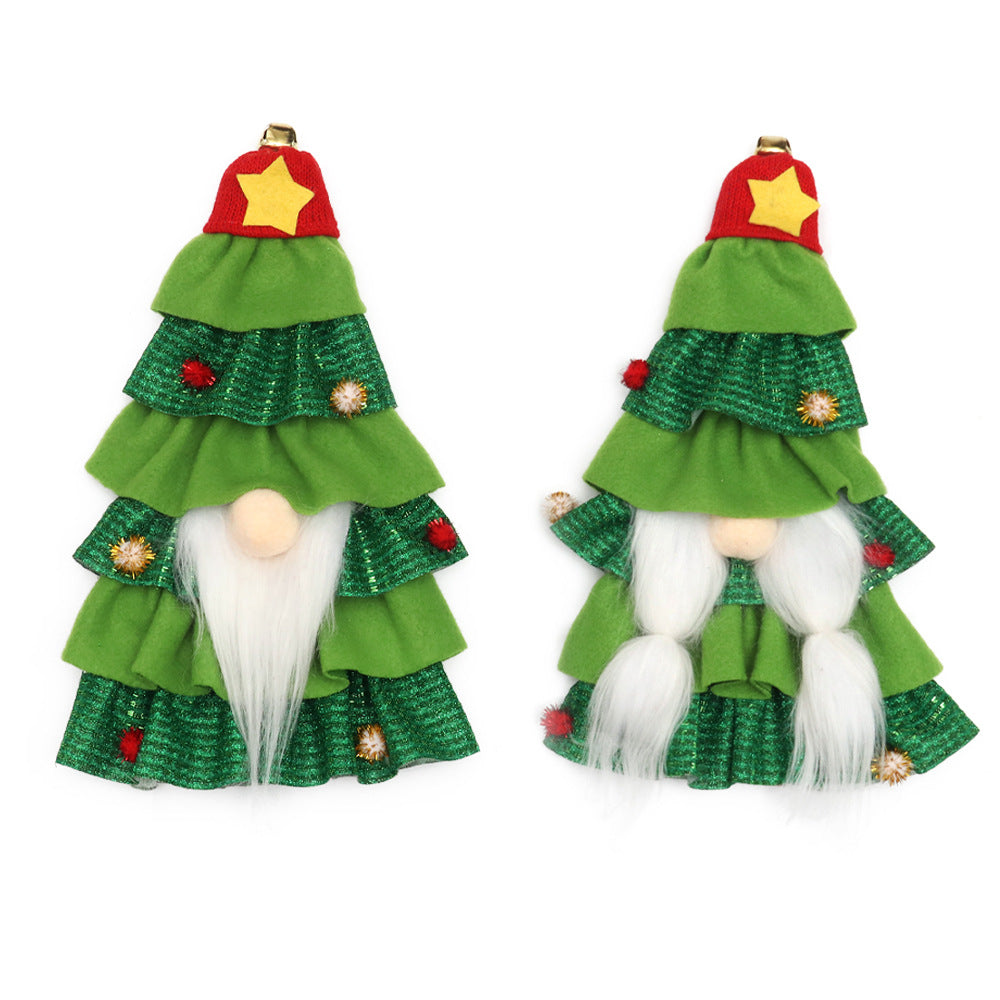 Christmas Tree Wine Bottle Cover - Forest Man Cake Dress Decor, Variable Sizes