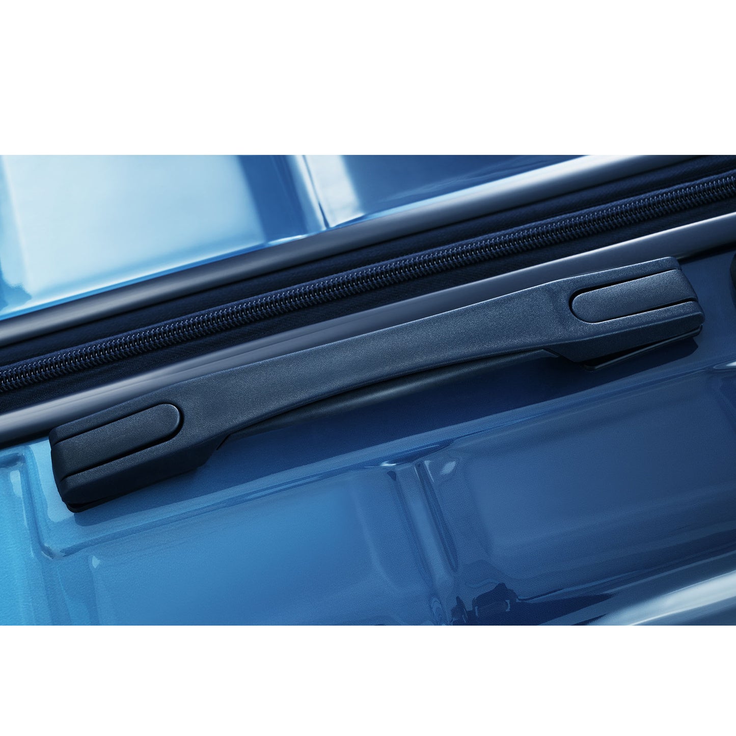 20-Inch Carry-On Luggage Set with USB Port - Gradient Blue