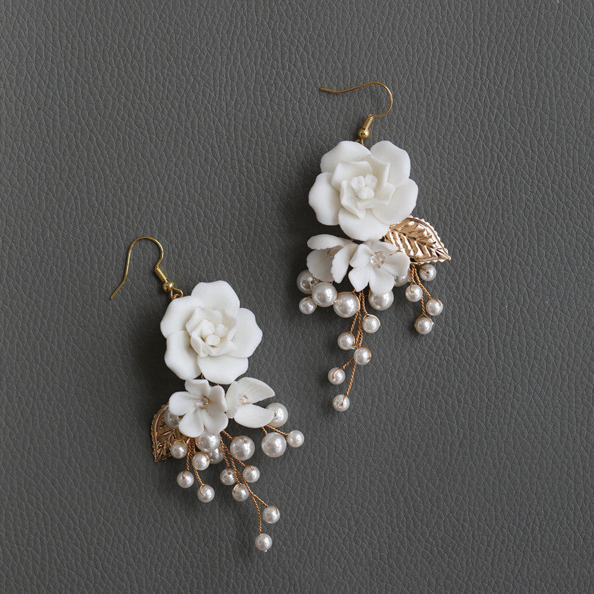 Beaded Crystal Hair Fork Set & Comb