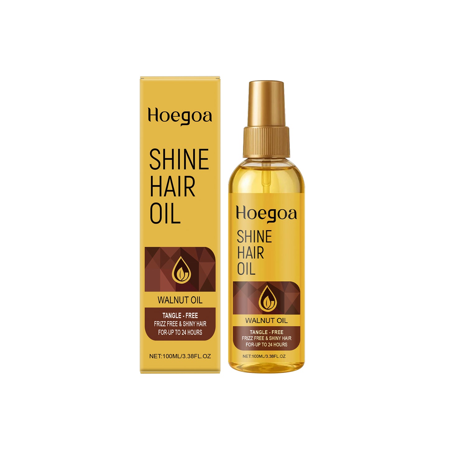 Hair Oil with Ginger & Rosemary - 100ml Nourishing Hair Treatment