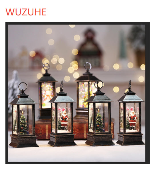 LED Flame Small Oil Lamp - Christmas Decoration Light