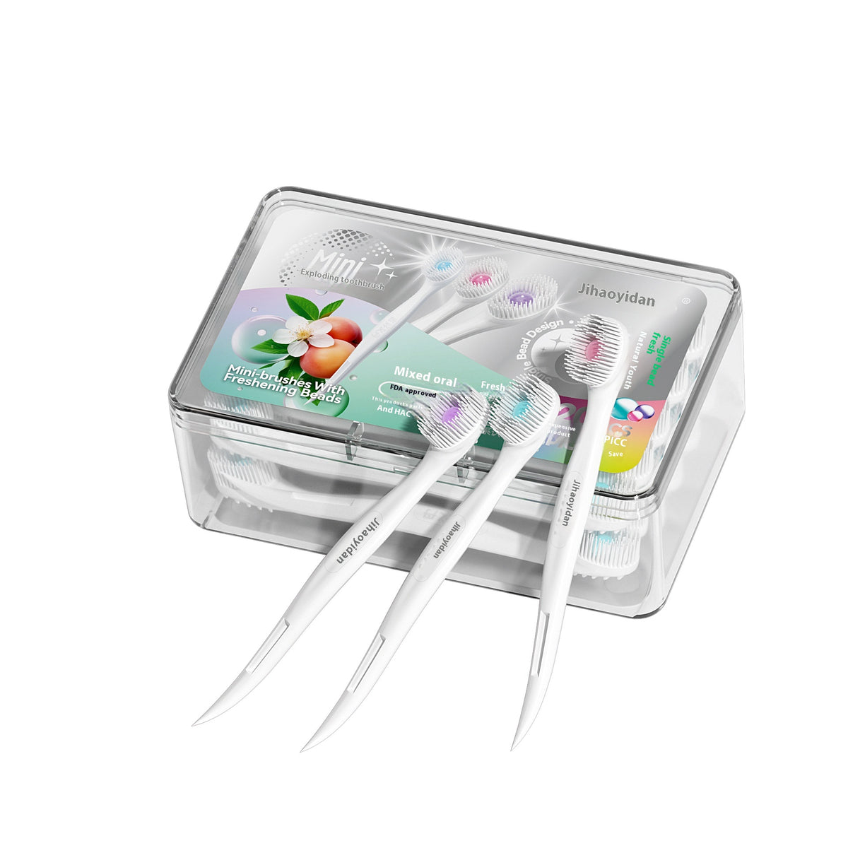 Soft Bristle Toothbrush Set - 20 Pack