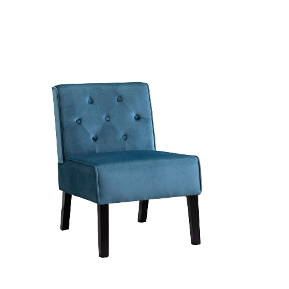 Reese 53 2Piece Living Room Armless Button Tufted Pattern Accent