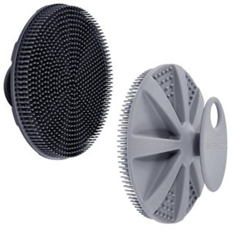 Silicone Facial & Shampoo Cleansing Brush - Deep Exfoliating Bath Tool