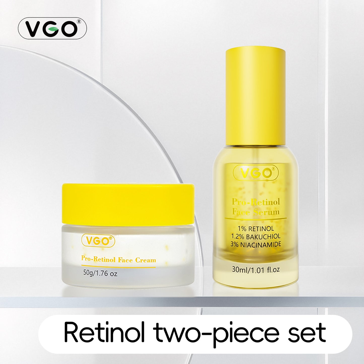 Pro-Retinol Face Cream for Anti-Aging and Skin Repair - 50g