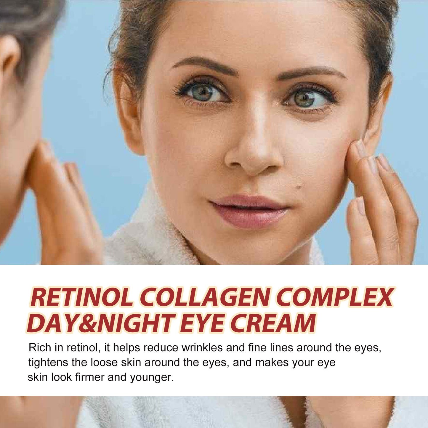 Retinol Eye Cream Stick - Anti-Aging Treatment for Dark Circles & Puffiness