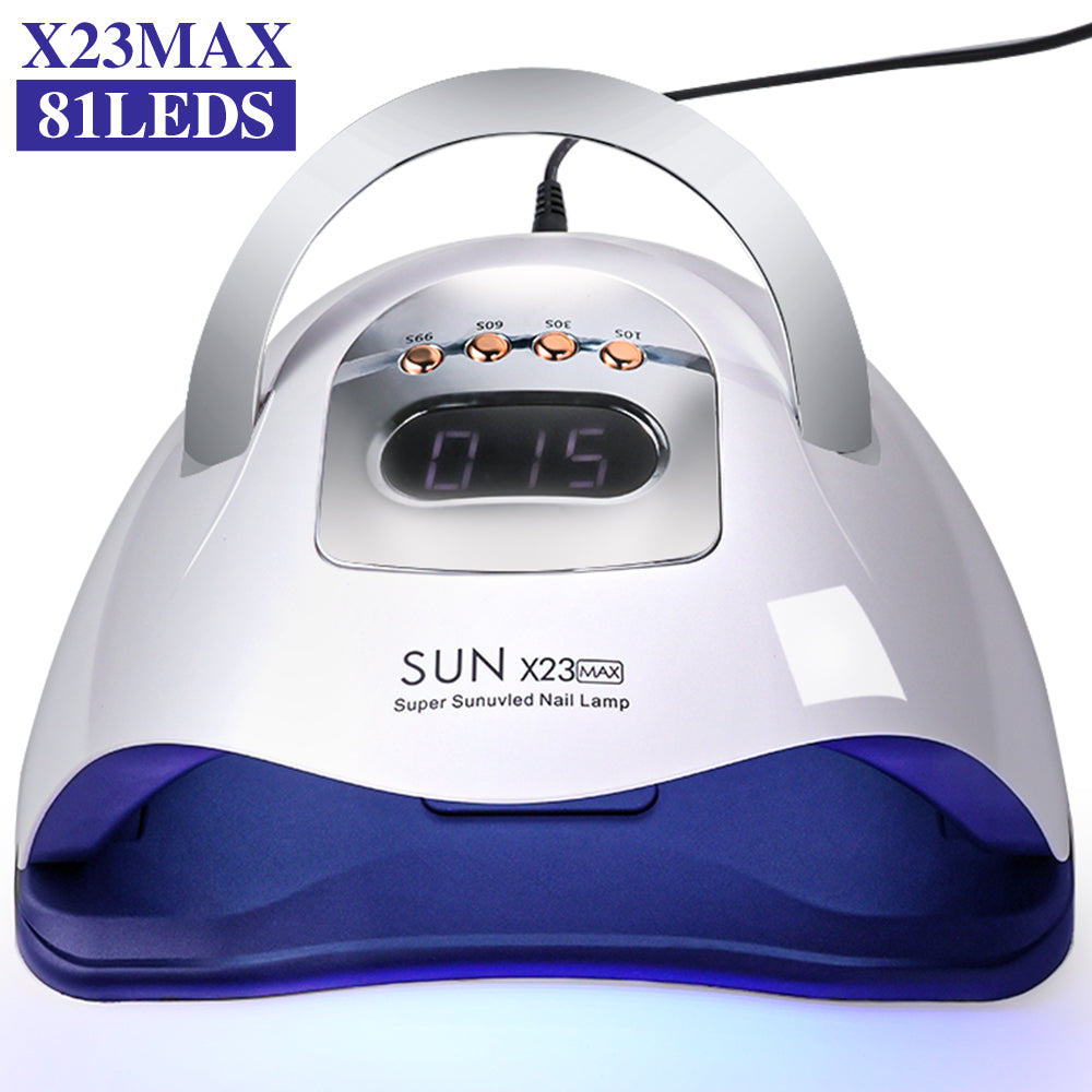 Professional UV LED Nail Lamp for Gel Polish - Fast-Curing 72-Bead Dryer