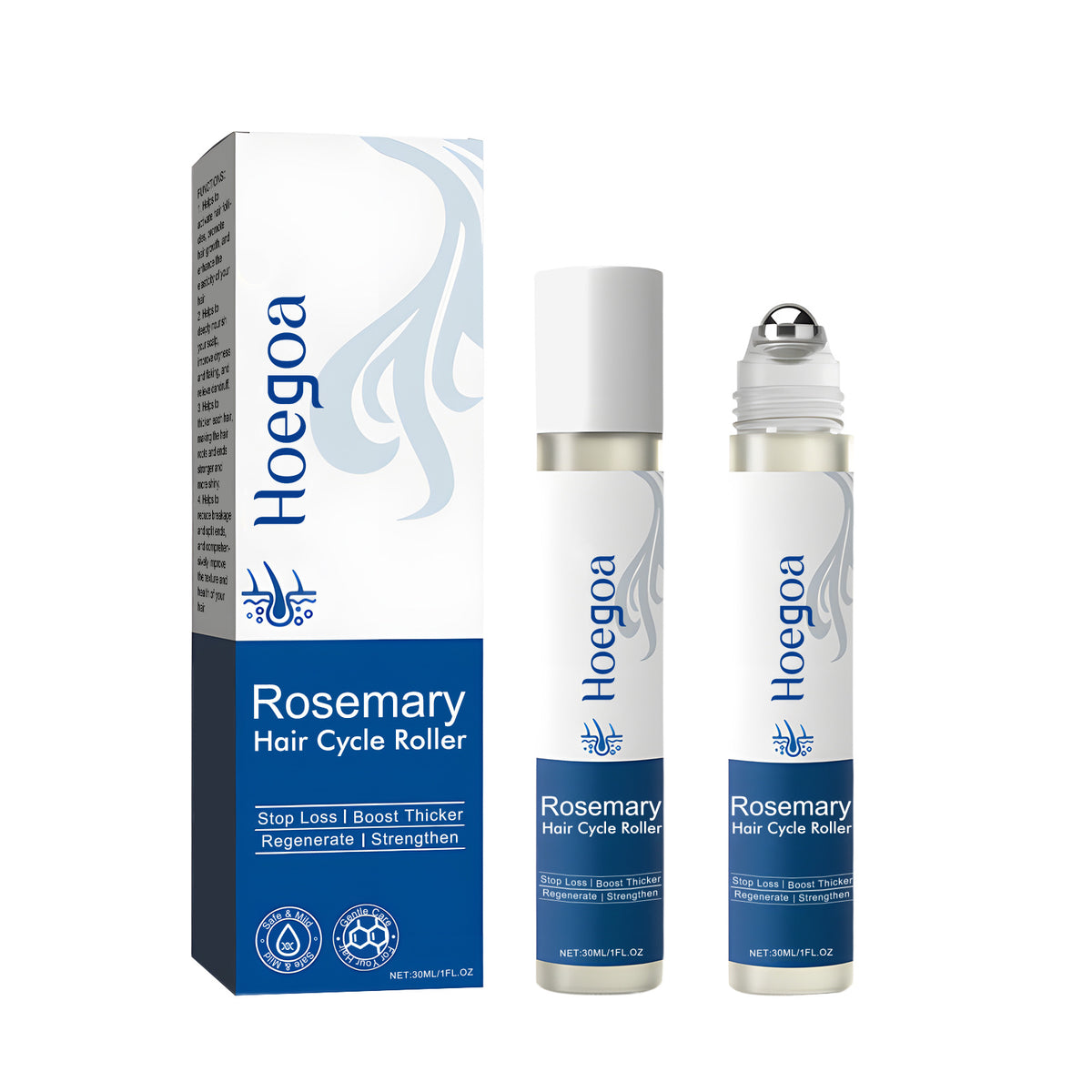 Hair Growth Fluid Serum - 30ml Moisturizing Treatment