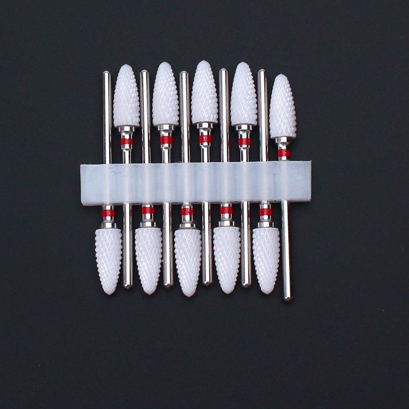 Ceramic Nail Drill Bit Set - Exfoliating & Polishing Tool