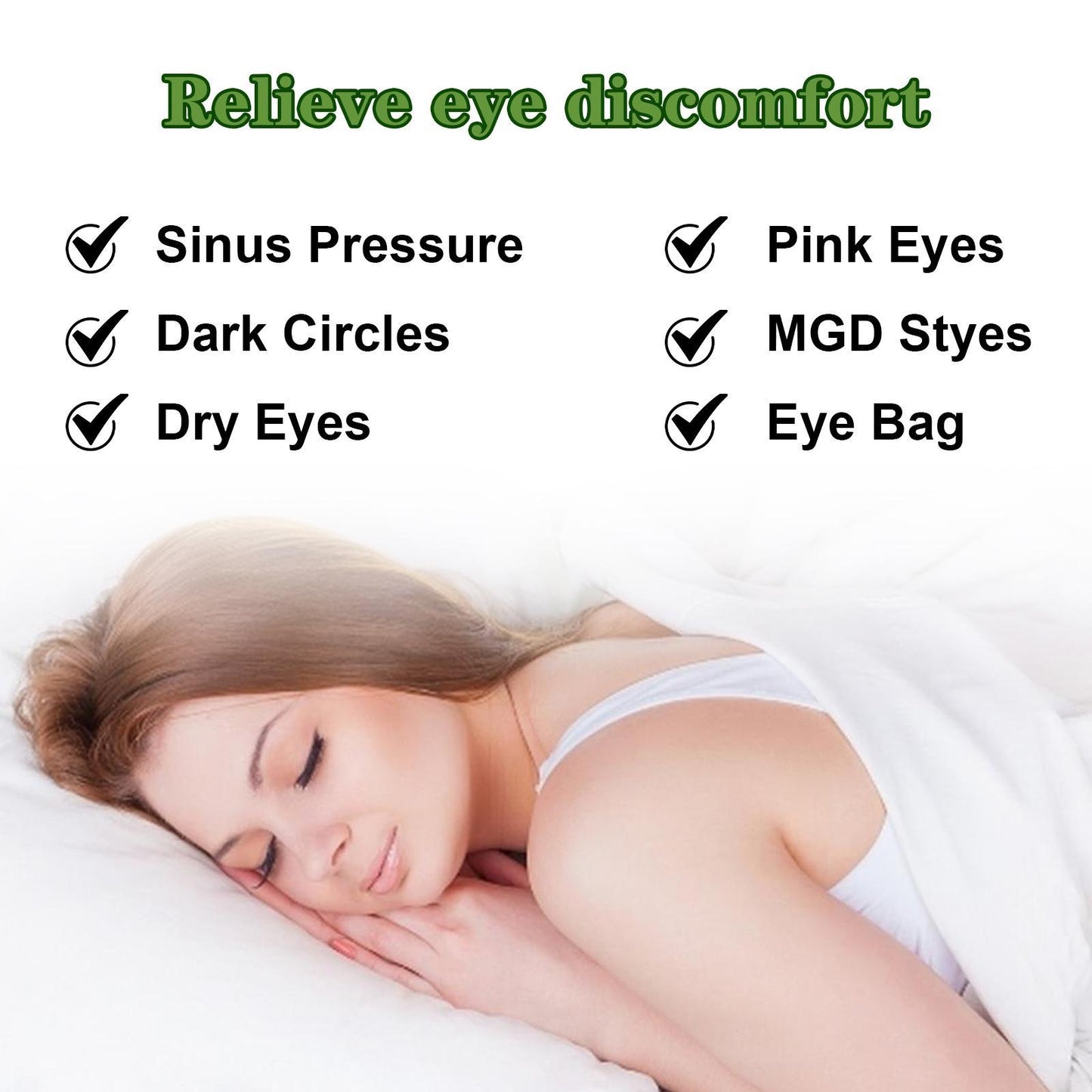 5-Pack Self-Heating Steam Eye Mask for Fatigue Relief