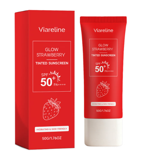 Moisturizing Rejuvenating Sunscreen 50g - Water, Zinc Oxide & Strawberry Extract