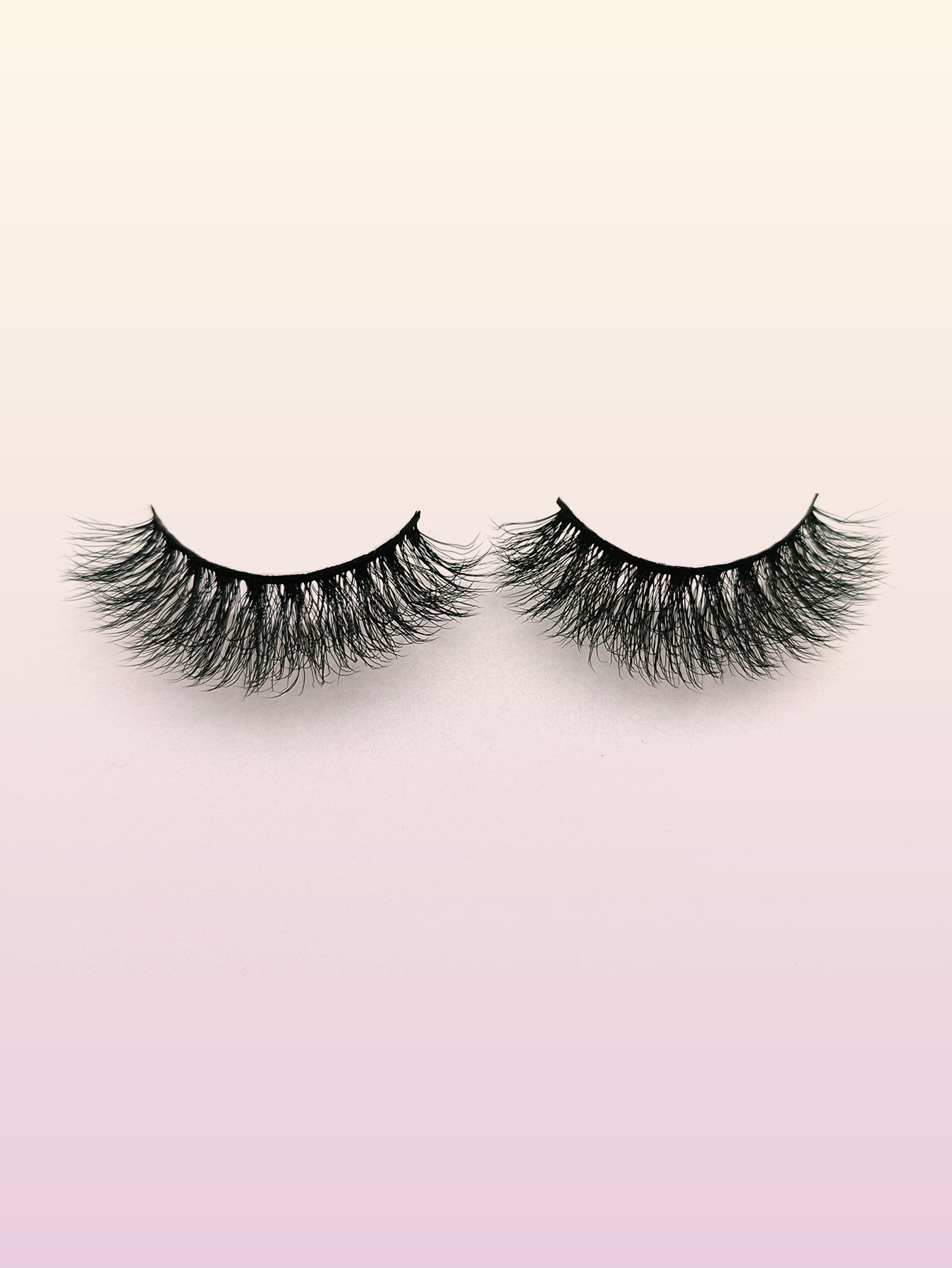 3D Premium Faux Mink False Eyelashes - Voluminous Fluffy Cluster - 10 Pairs