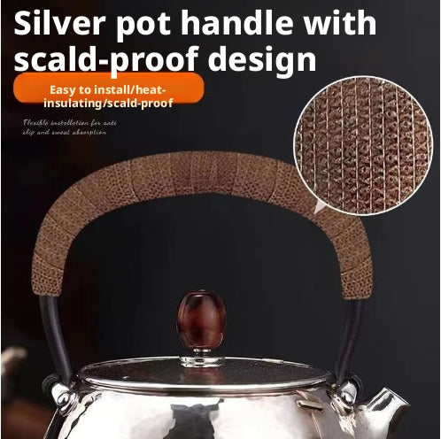 Anti-Scalding Tape for Pan Handles 2.5cm x 2m Brown - Kitchen Handle Cover