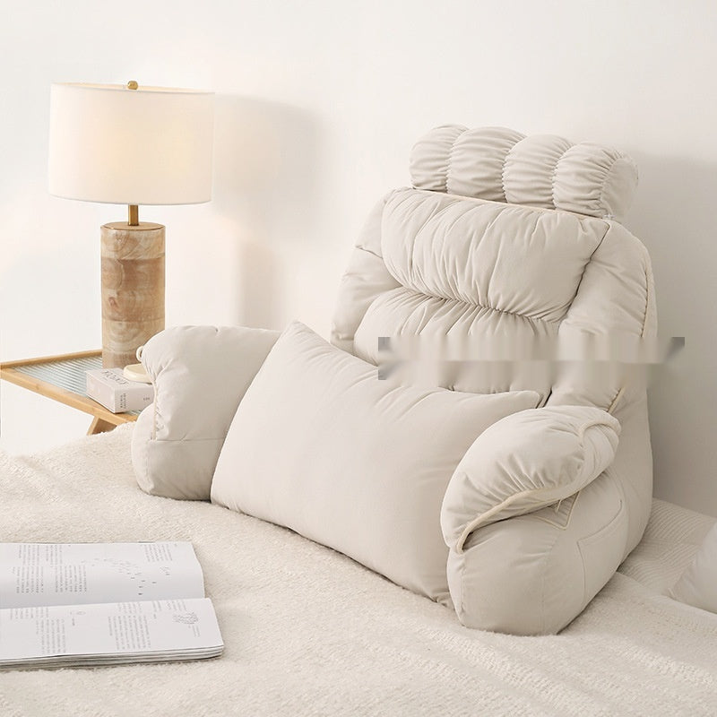 Backrest Pillow for Sofa Bed Support Cushion Neck and Waist Support