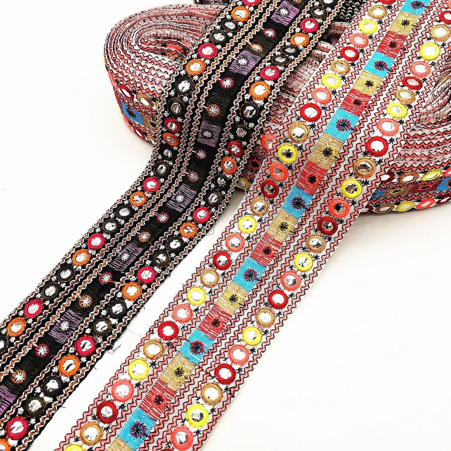 Embroidery Lace Ribbon for Clothing DIY Crafts Ethnic Style Accessories