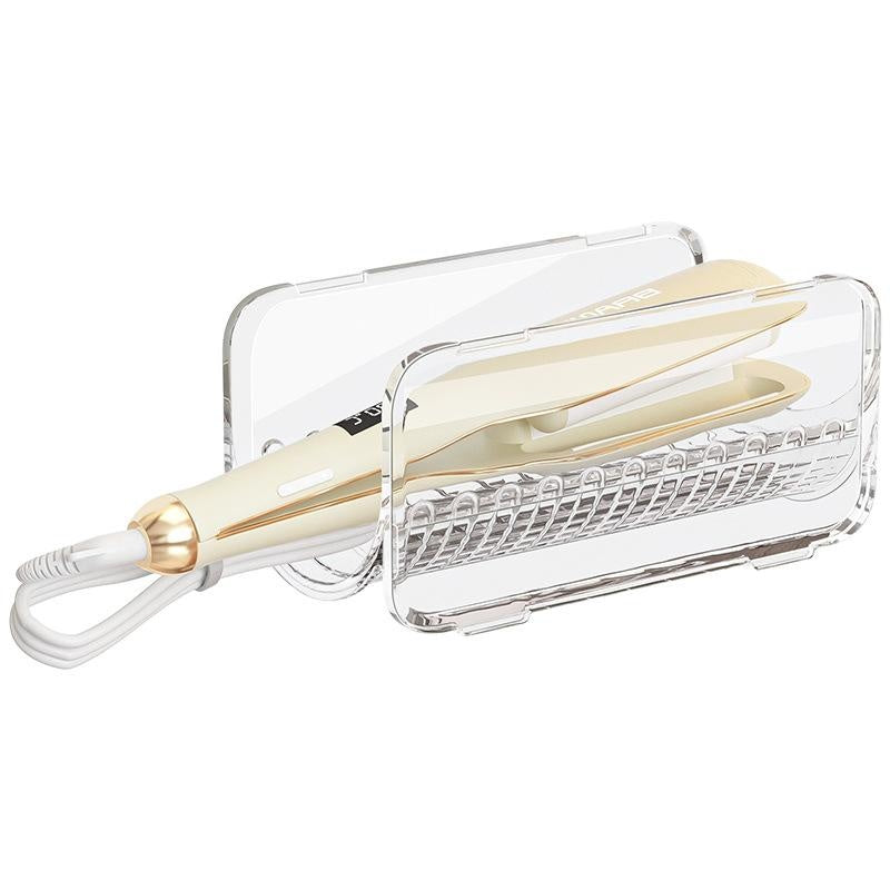 Hair Curler Storage Rack for Bathroom Countertop - Stackable PET Organizer