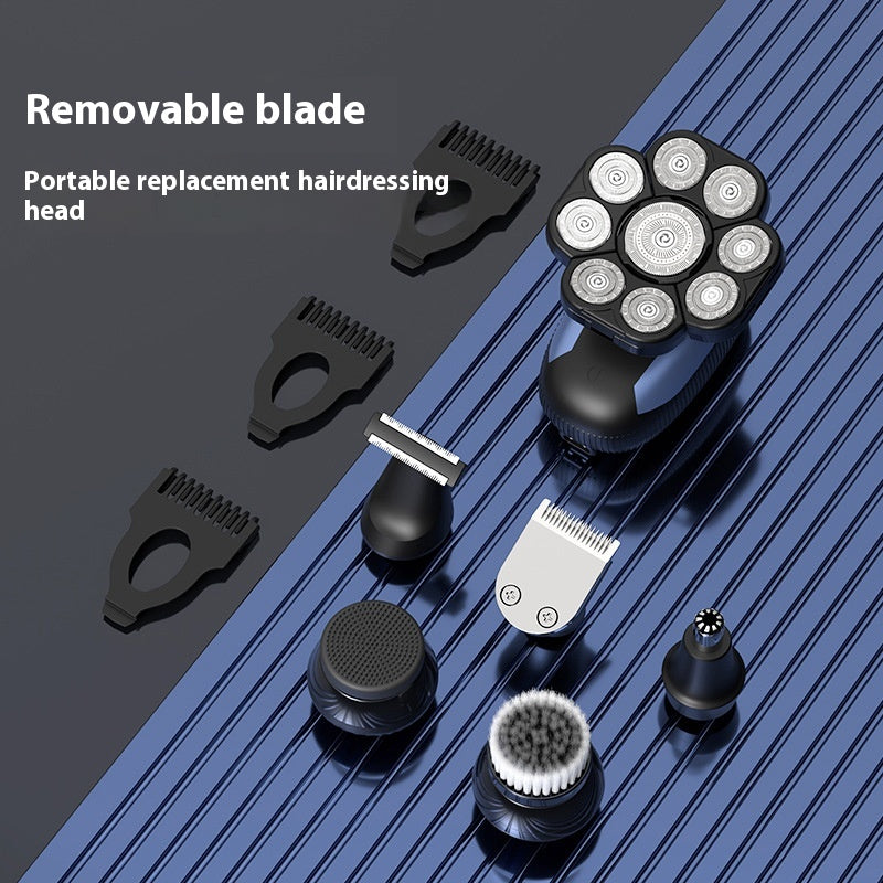 Rechargeable Electric Hair Clipper – LED Display & Floating Head