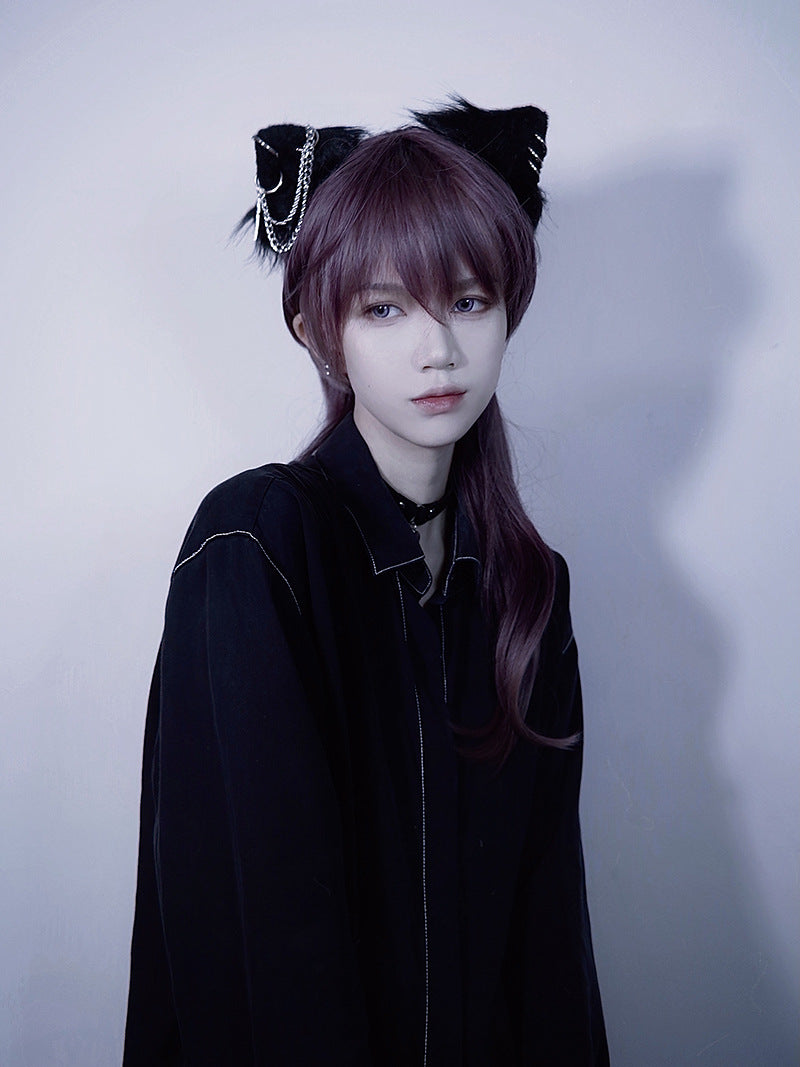 Handmade Cat Ear Hair Clip - Multiple Colors