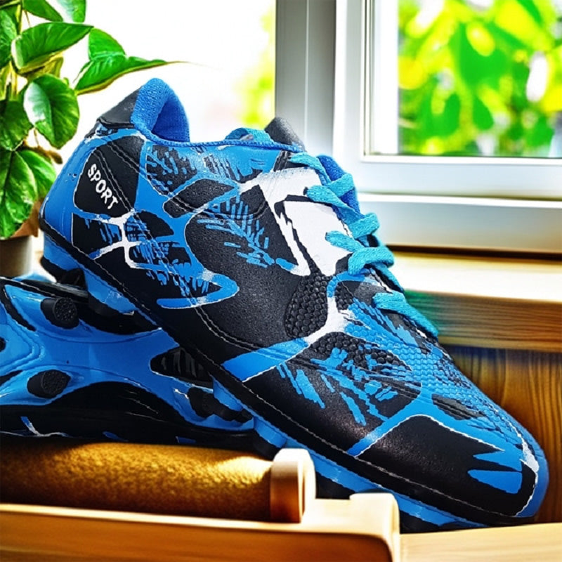 Unisex Soccer Shoes - Low Top Spike Cleats for Kids & Adults
