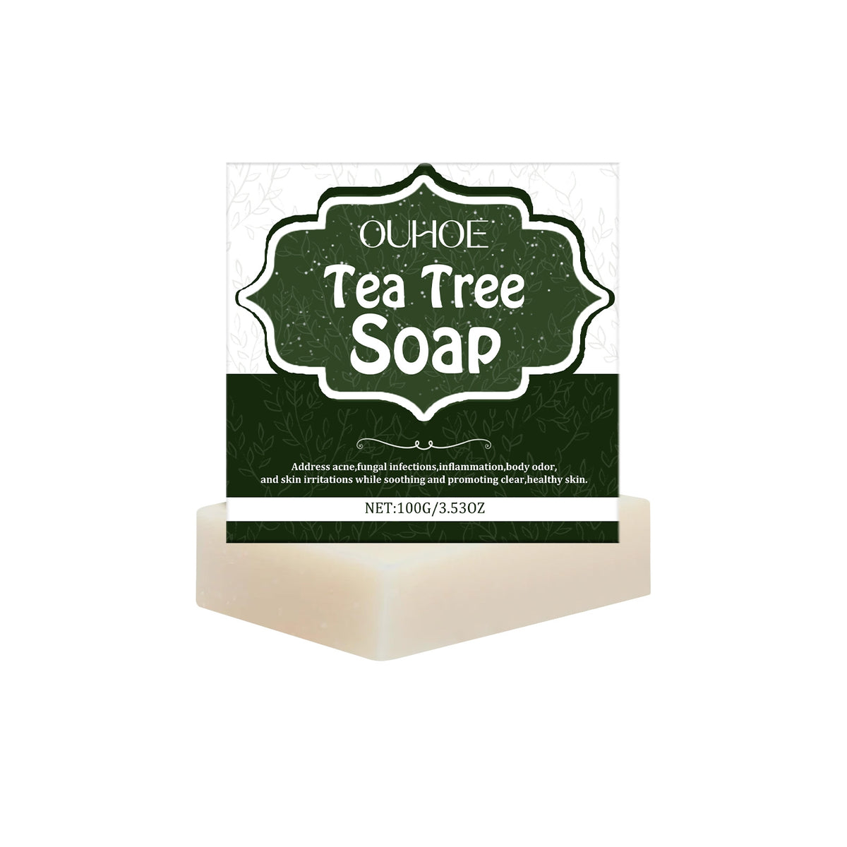 Tea Tree Oil Anti-Acne Soaps - Natural Skin Care for Clear Skin 100g