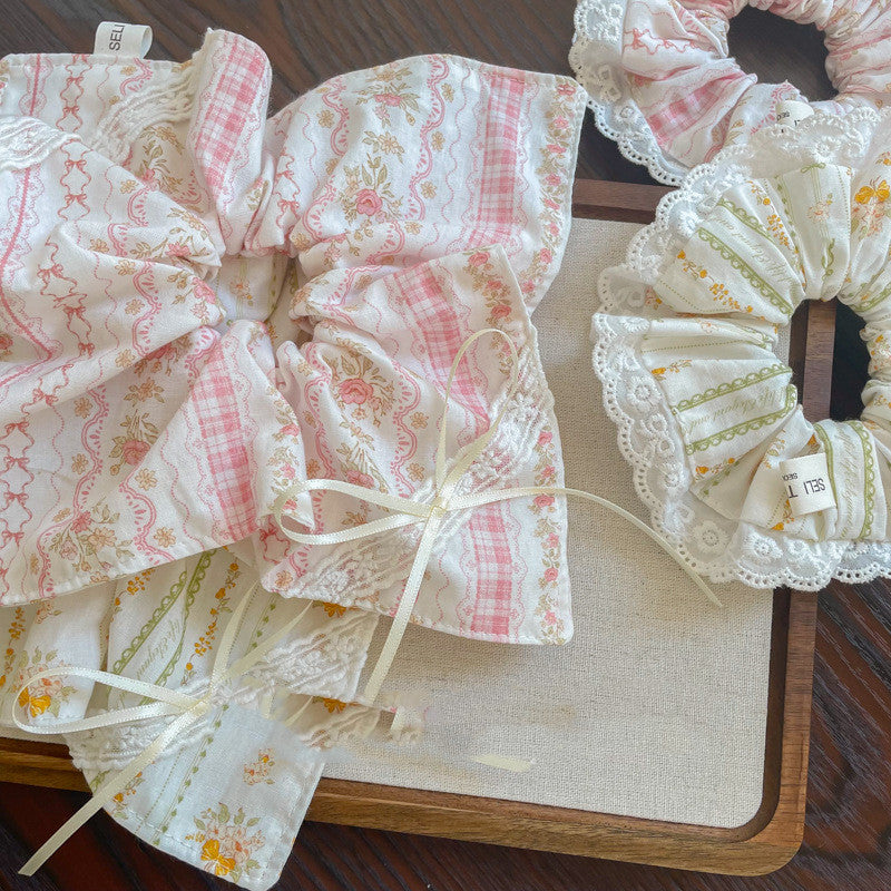 Korean Style Large Hair Ring & Headband Set for Women