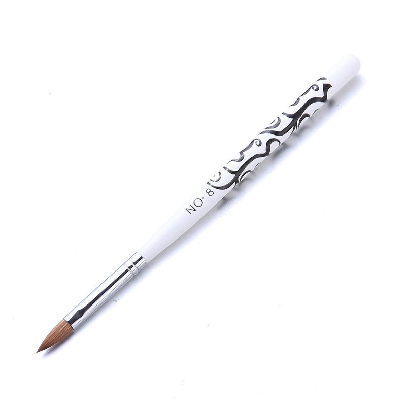 Manicure Nail Art Brush Pen - Mink Hair Crystal