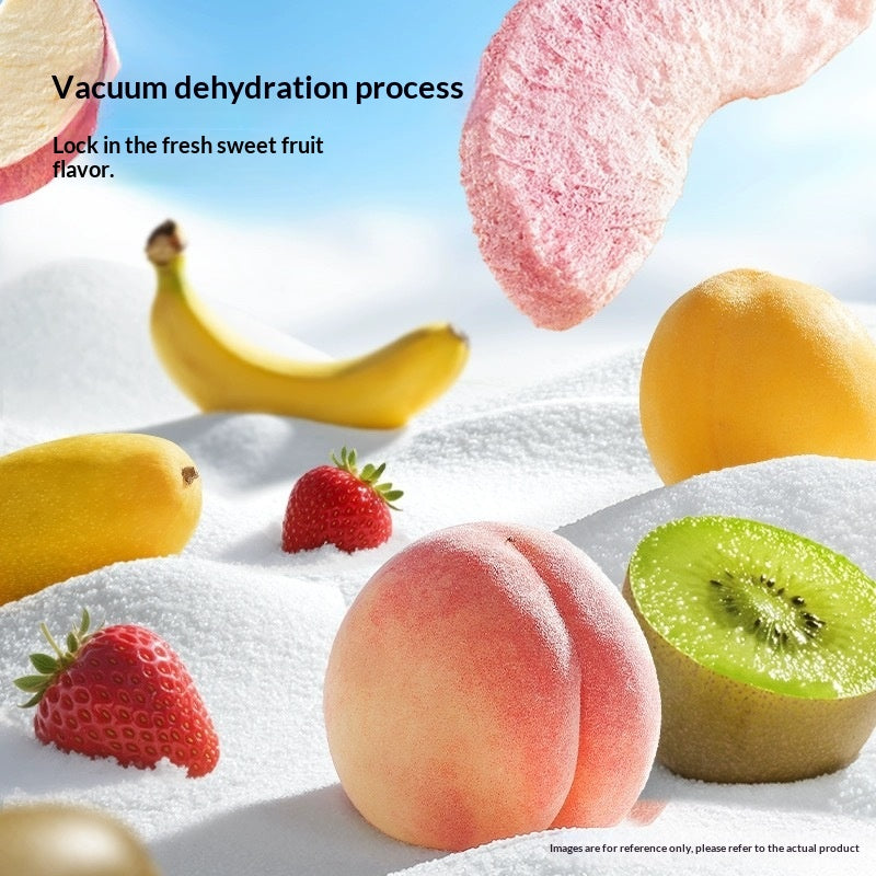 Freeze-Dried Fruit Mix Crisps - Ready-to-Eat Snack 100g