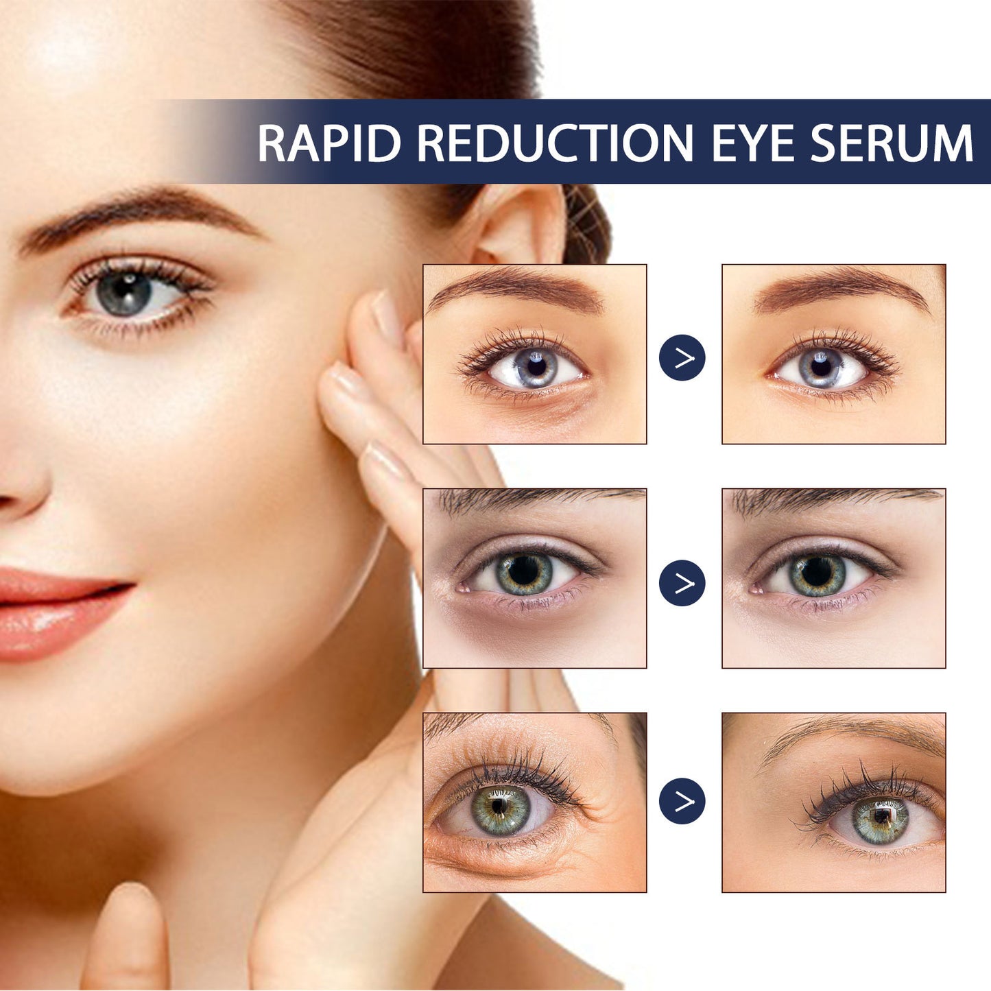 Hydrating Eye Repair Serum - Collagen & Hyaluronic Acid Firming Treatment
