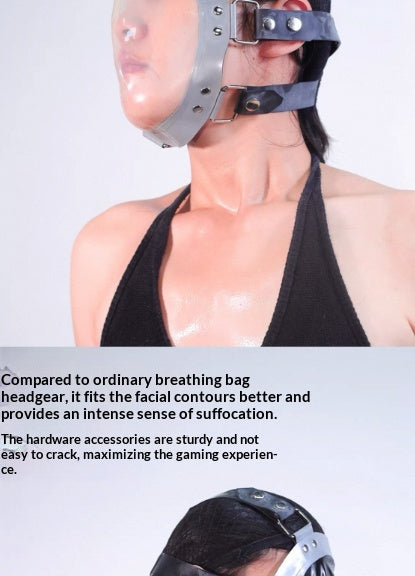 Adult Silicone Harness-Style Anal Plug and Mouth Gag Set - Training and Discipline