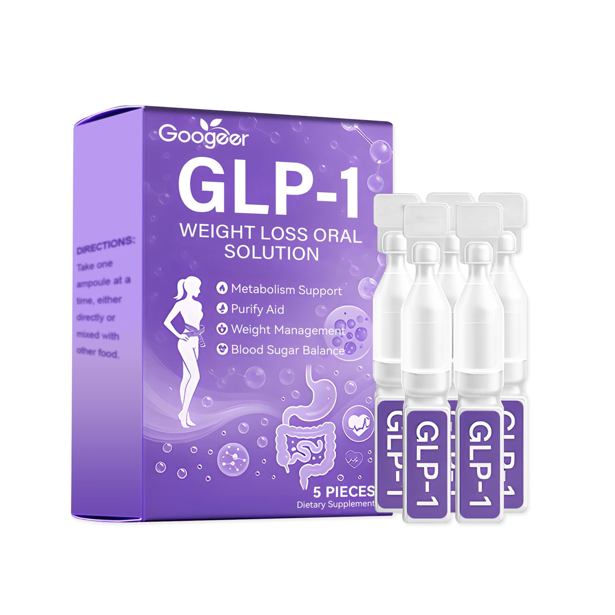 Body Slimming Drops - 5 Pieces