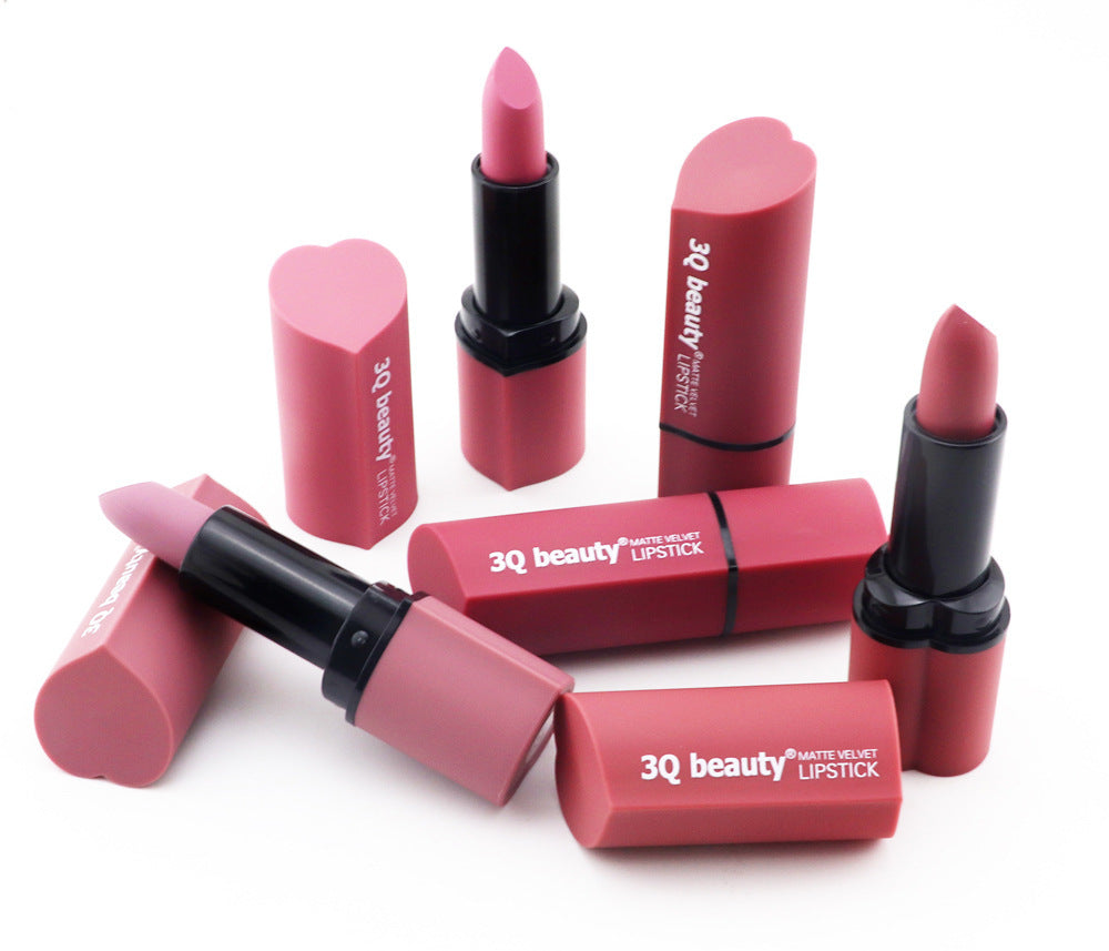 Multicolor Nude Lipstick - Moisturizing Long-Lasting Lip Makeup for Fashion Students