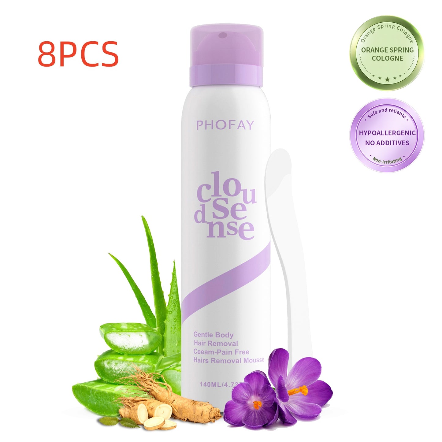 Gentle Hair Removal Spray Depilatory Cream - Painless Skin Care Solution
