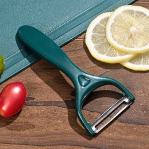 Kitchen Knife Set with Cutting Board - Black Steel Chef & Utility Knives