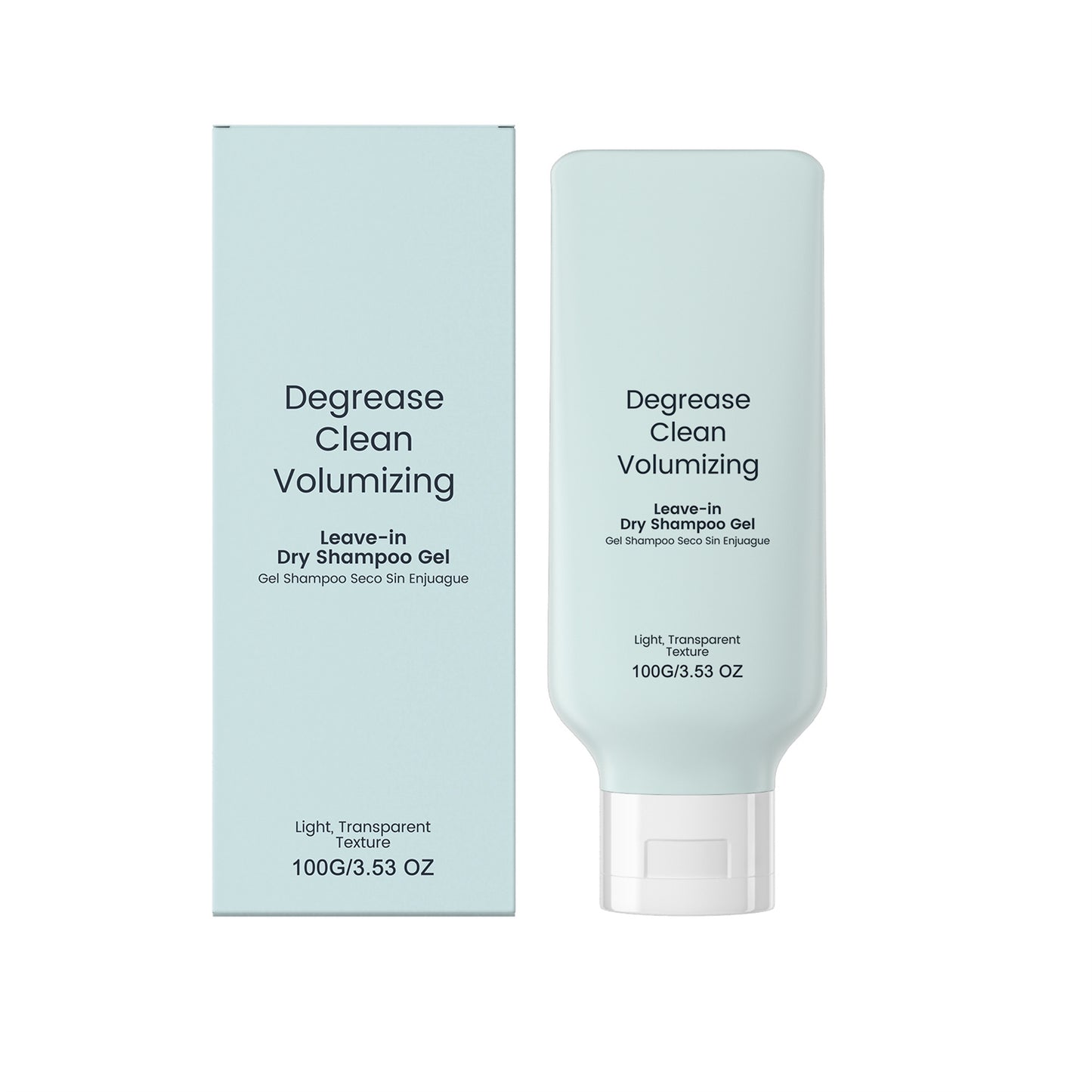 No-Wash Dry Cleaning Hair Gel 100g - Gentle Hair Refresh & Styling