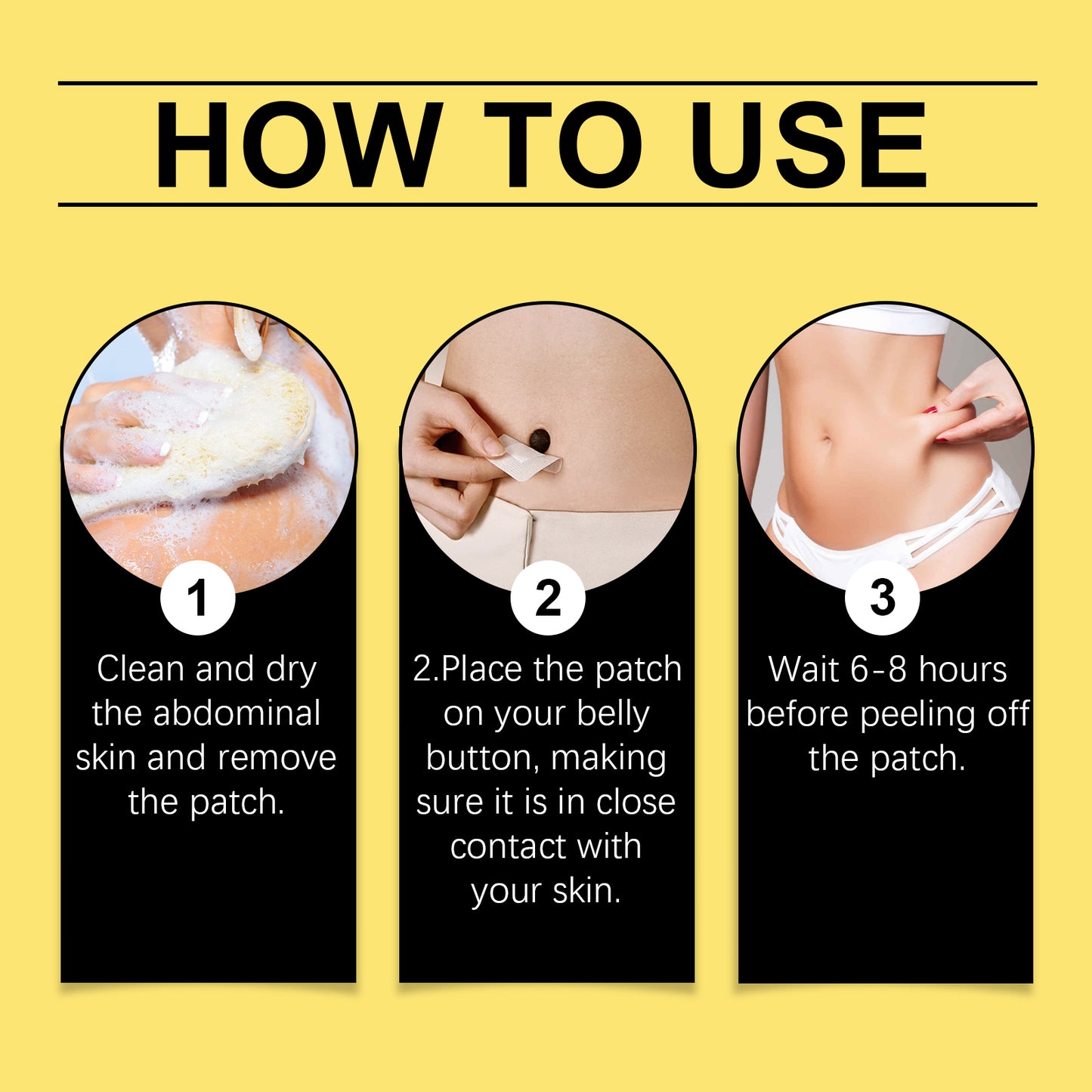 Bee Venom Slimming Patch - Abdominal Firming & Shaping Treatment (10 Pack)