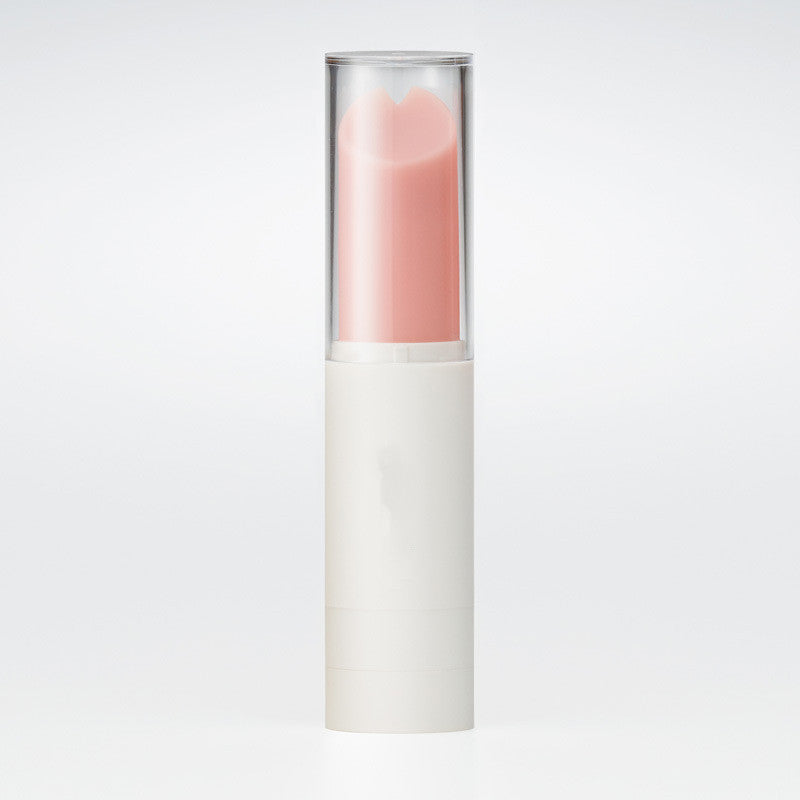 Lipstick Holder Silicone Lip Balm Dispenser with Vibrating Rod - Light Gray, Black, White