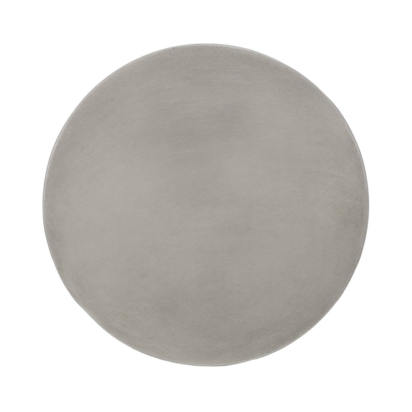 Lightweight Concrete Outdoor Side Table - Light Grey