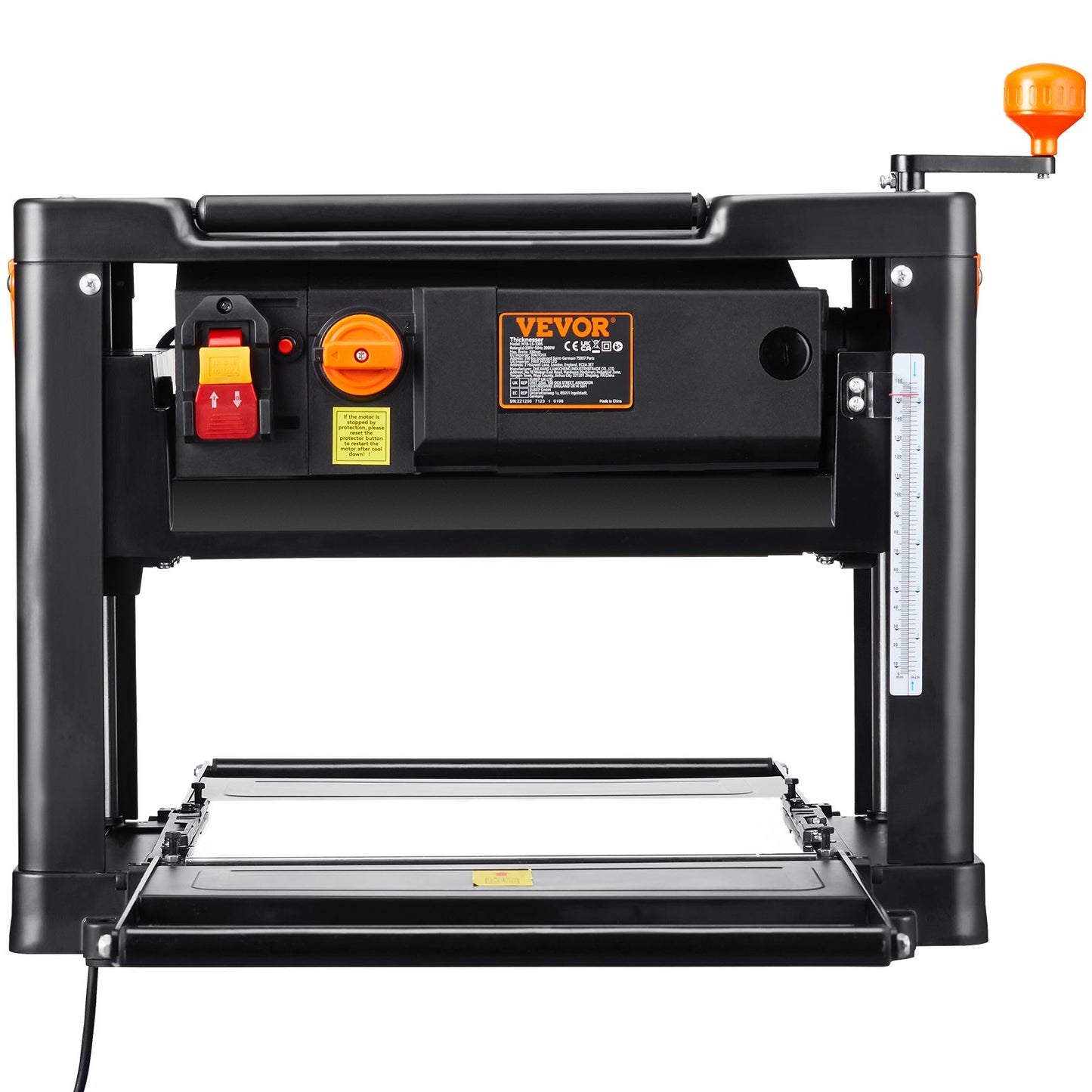 13-Inch Thickness Planer - Two-Speed Three-Blade 15-Amp Woodworking