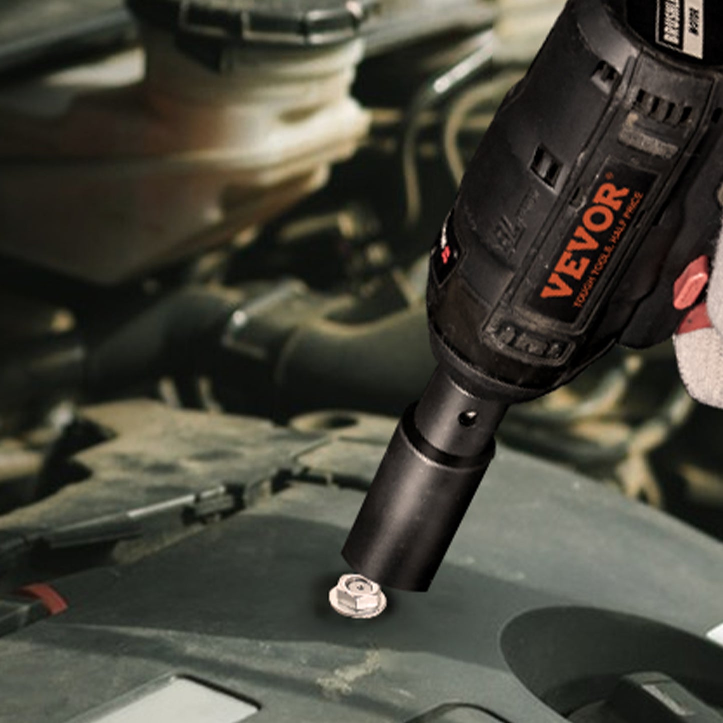 48-Piece Impact Socket Set SAE & Metric with Extension & Universal Joint