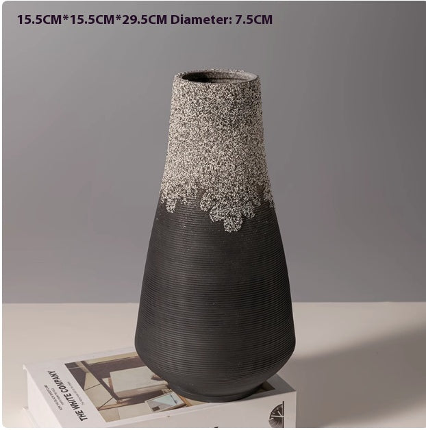 Chinese Style Ceramic Vase - Modern Home Decor Table Flower Holder