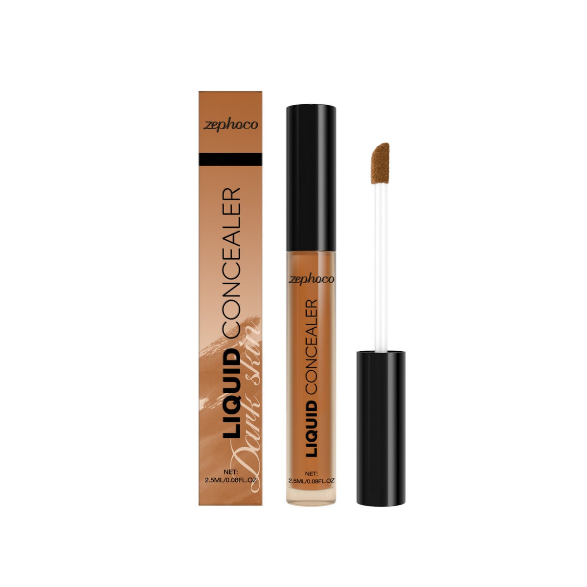 Liquid Concealer for Skin, Long-Lasting Coverup, Multiple Shades