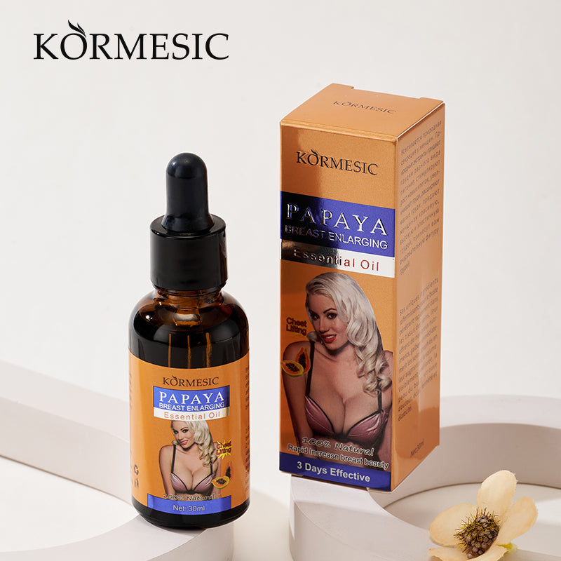 Papaya Breast Enhancement Essential Oil 30ml for Natural Firming & Skin Care